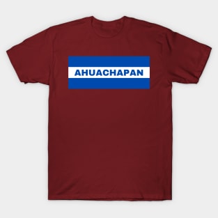 Ahuachapan City in El Salvador Flag Colors T-Shirt